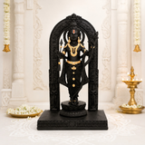 Shree Ram Lalla Idol – Premium Black Finish Marble Resin Idol (12 Inches)