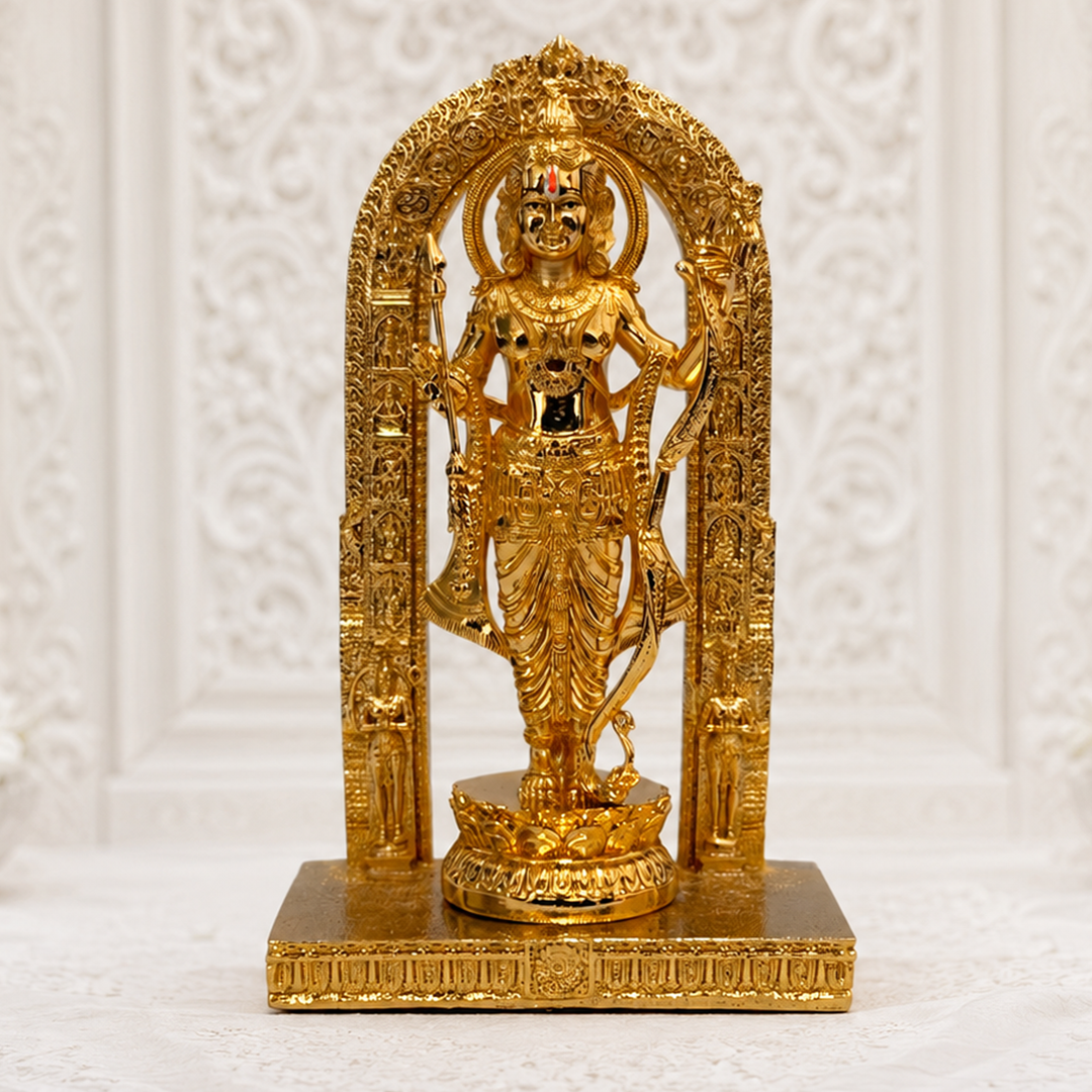 Shree Ram Lalla Gold-Covered Idol (20 Inch)
