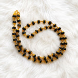 Karungali Mala – 8mm | 54 Beads | Pure Panchaloham Madikkanni Capping