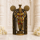 Sree Guruvayoorappan Idol In Brass 4.5 Inch