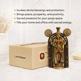 Sree Guruvayoorappan Idol In Brass 4.5 Inch