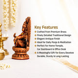 Swami Ayyappa Idol In Brass 2 Inch