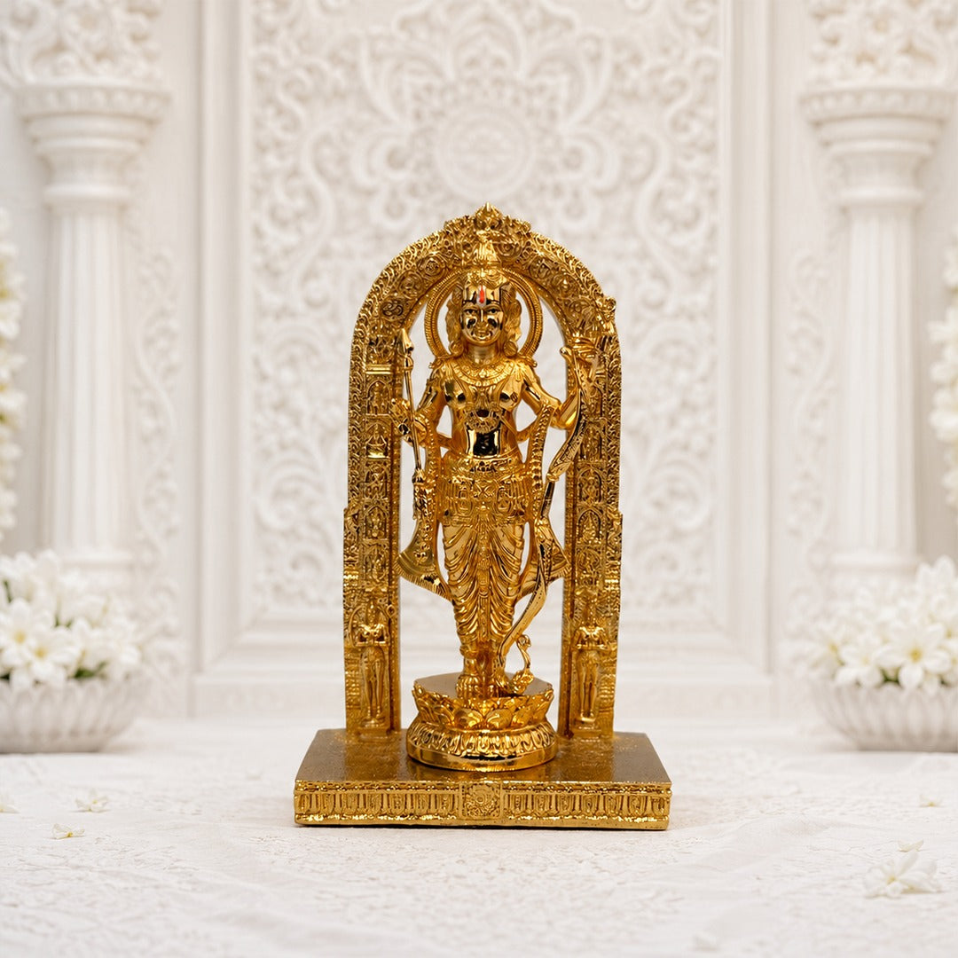 Shree Ram Lalla Gold-Covered Idol (20 Inch)