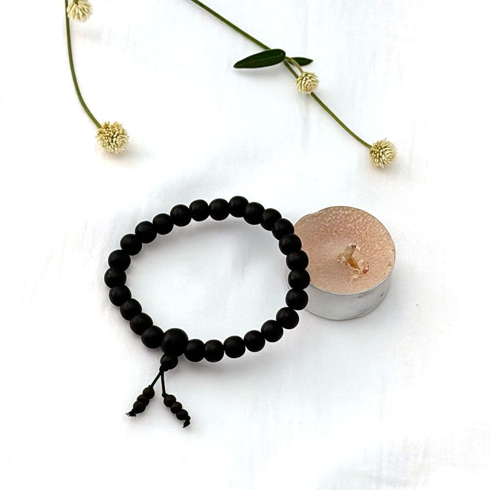 Karungali Energy Bracelet (6mm Beads)