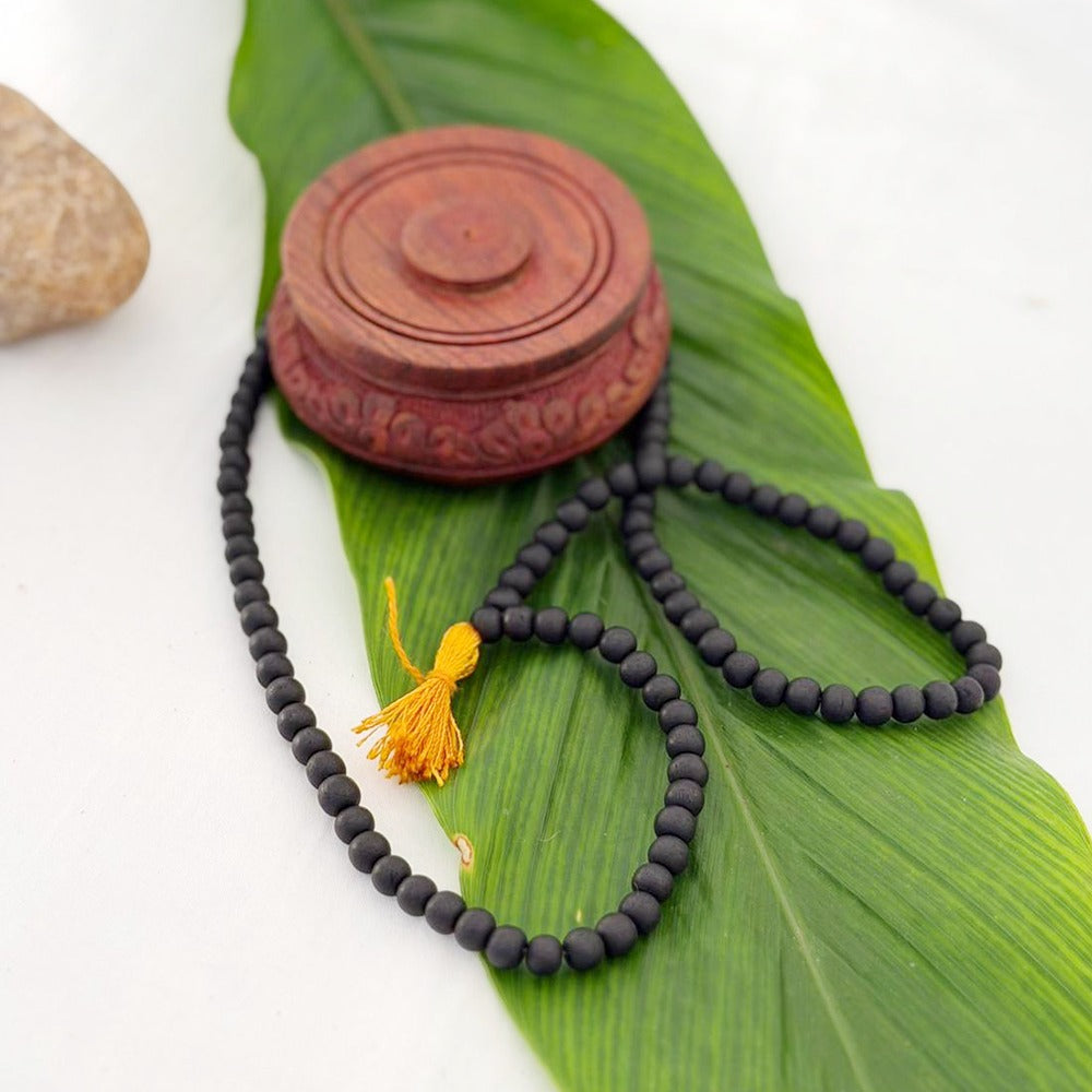 Sacred Karungali Mala (6mm, 108 Beads)